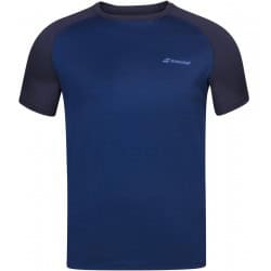 Мъжка Тениска Babolat Men's PLAY CREW T-SHIRT Estate Blue/Navy/ 3MP1011-4000