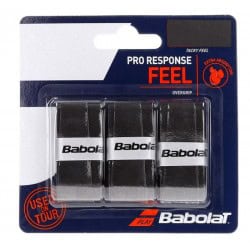 Допълнителен грип BABOLAT PRO RESPONSE X3 BLACK OVERGRIP /ЧЕРНИ/