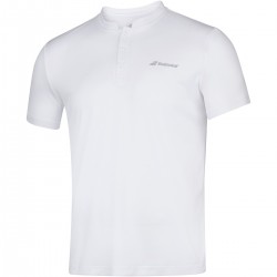 Мъжка Тениска Babolat Men's PLAY POLO T-SHIRT (White) 3MP1021-1000