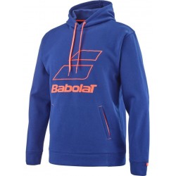 Мъжки Спортен Суичър Babolat Exercise Logo Hoodie (Estate Blue) 4MTD041-4000