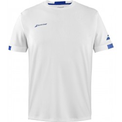 Мъжка Тениска Babolat Men's PLAY CREW T-SHIRT /White/ 3MP2011-1000