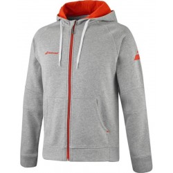 Мъжки Спортен Суичър Babolat Exercise Zipped Hoodie (Grey) 
