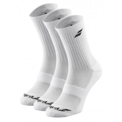 ЧОРАПИ BABOLAT TRAINING HIGH SOCKS (3 PAIR) /WHITE/ 5UB1371-1000