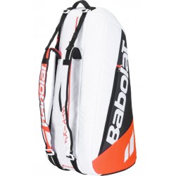 Тенис сак Babolat Pure Strike X6 Bag (White/Coral) 751226