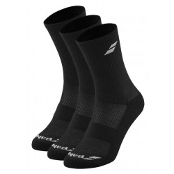 ЧОРАПИ BABOLAT TRAINING HIGH SOCKS (3 PAIR) /BLACK/ 5UB1371-2000