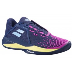 Тенис Маратонки Babolat Propulse Fury 3 Clay Men's Shoes (Dark Blue/Pink Aero) 30S24425-4117