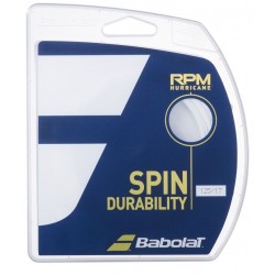 Тенис Кордаж Babolat RPM Hurricane (Ex Pro Hurricane Tour) String Set (White)