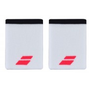 Накитник BABOLAT LOGO JUMBO MEDIUM WRISTBANDS (WHITE/RED) 5UB1262-1089