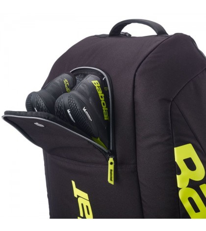 Тенис сак Babolat PURE AERO X12 BAG (Grey/Black/ Fluo Yellow) (Alcaraz, Aliassime) 751238