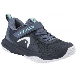 Детски тенис маратонки Head Sprint Strap 4.0 Kids BBTE Dark Blue/Turquoise 275506