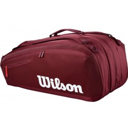 Тенис сак Wilson Super Tour x15 Defyer Bag (Burgundy) WR8058001
